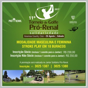 pro renal torneio golfe 2017